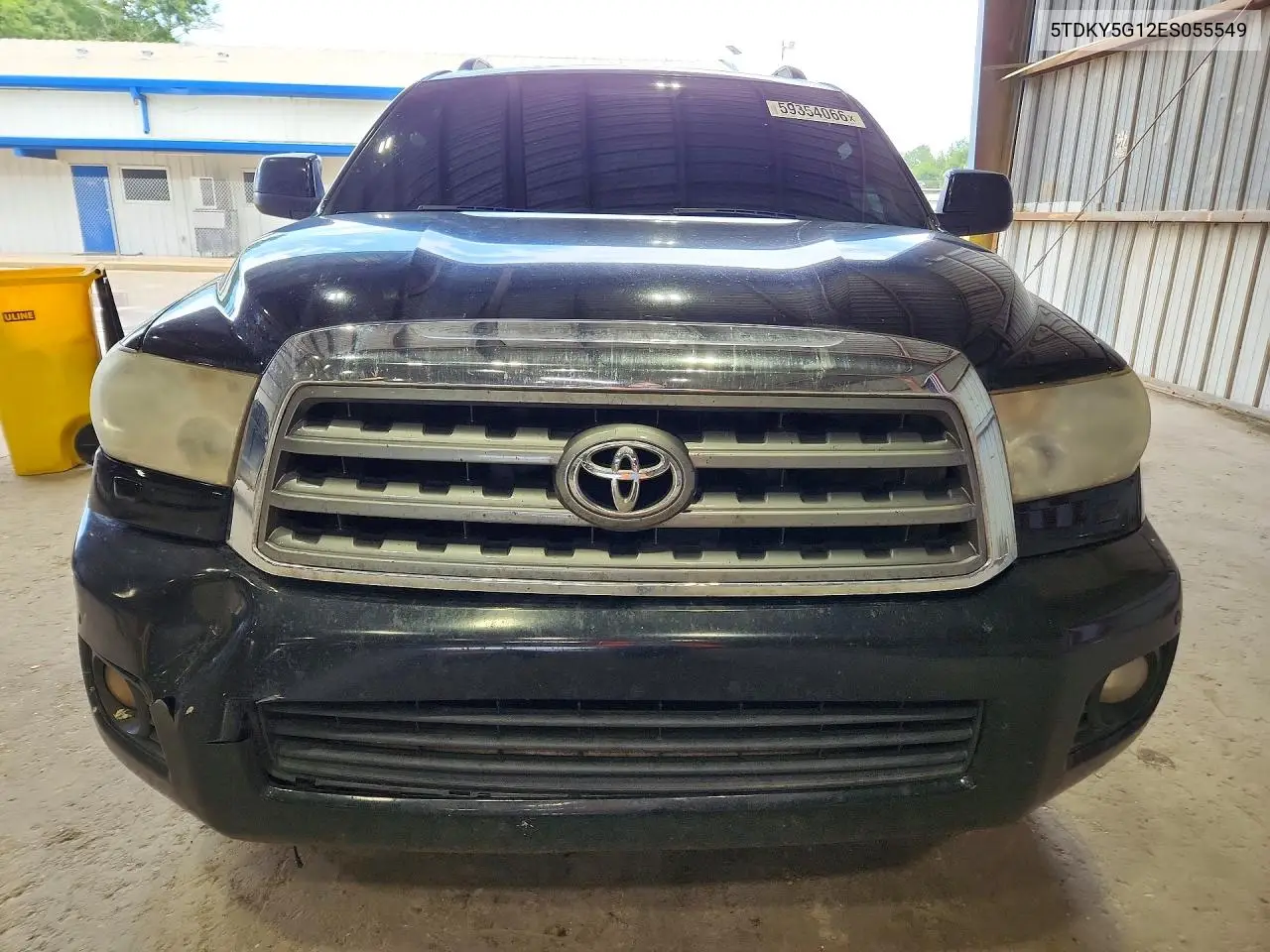 2014 Toyota Sequoia Limited VIN: 5TDKY5G12ES055549 Lot: 59354066
