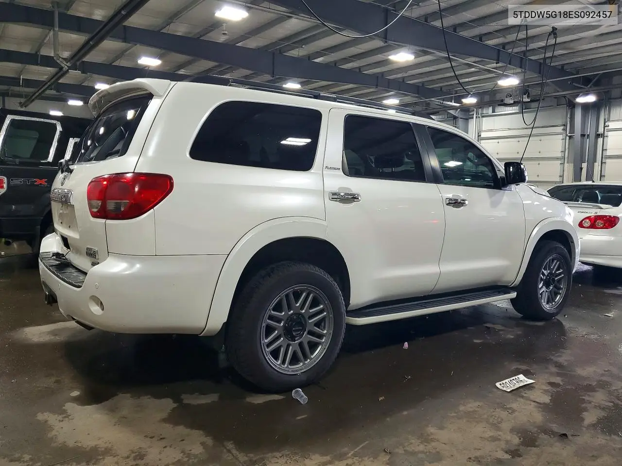 2014 Toyota Sequoia Platinum VIN: 5TDDW5G18ES092457 Lot: 59373076