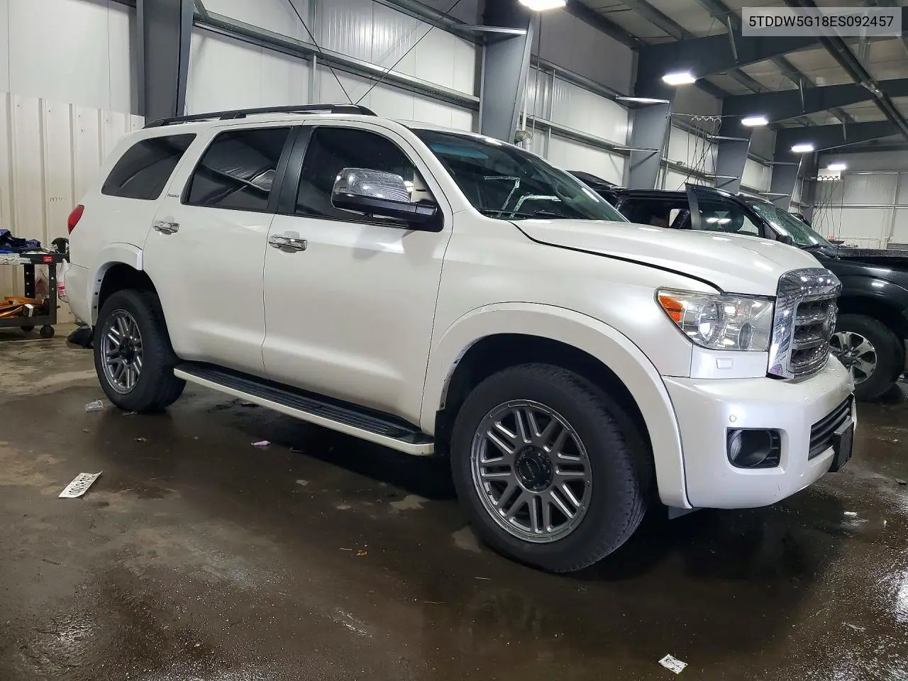 2014 Toyota Sequoia Platinum VIN: 5TDDW5G18ES092457 Lot: 59373076