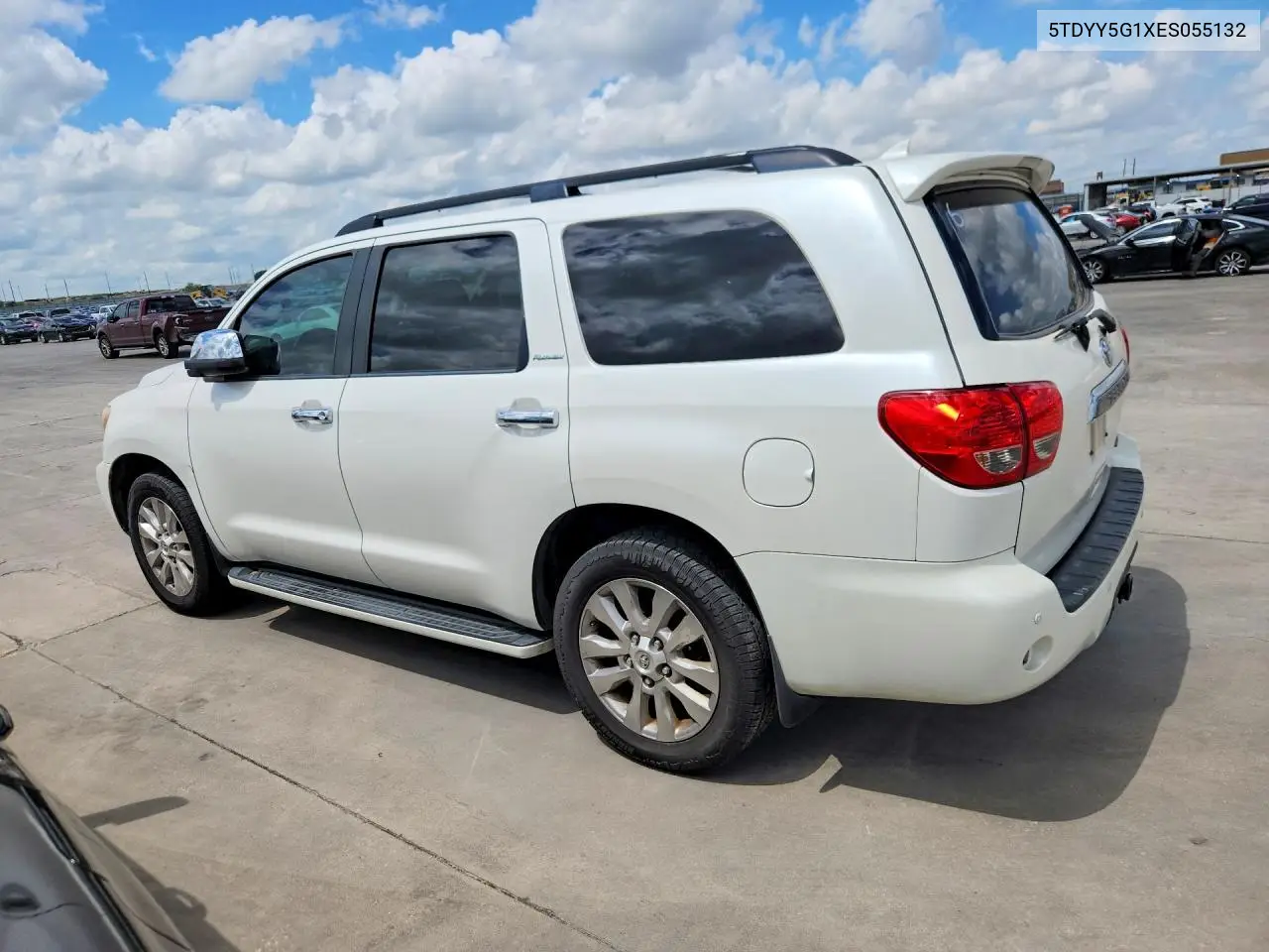 2014 Toyota Sequoia Platinum VIN: 5TDYY5G1XES055132 Lot: 60432296
