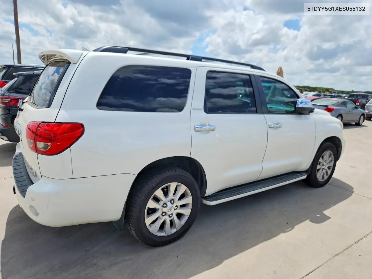 2014 Toyota Sequoia Platinum VIN: 5TDYY5G1XES055132 Lot: 60432296