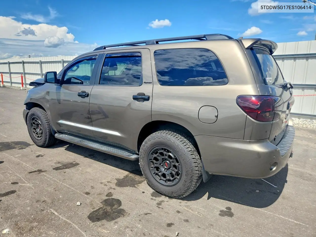 2014 Toyota Sequoia Platinum VIN: 5TDDW5G17ES106414 Lot: 60915876