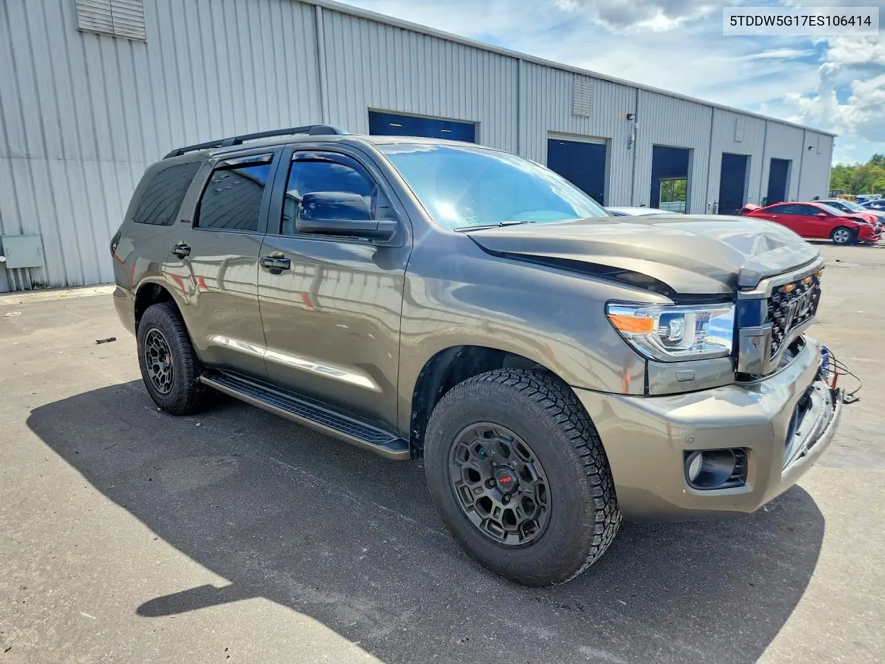 2014 Toyota Sequoia Platinum VIN: 5TDDW5G17ES106414 Lot: 60915876