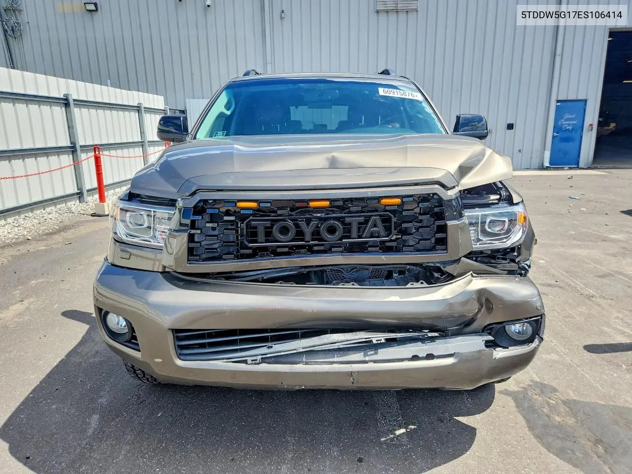 2014 Toyota Sequoia Platinum VIN: 5TDDW5G17ES106414 Lot: 60915876