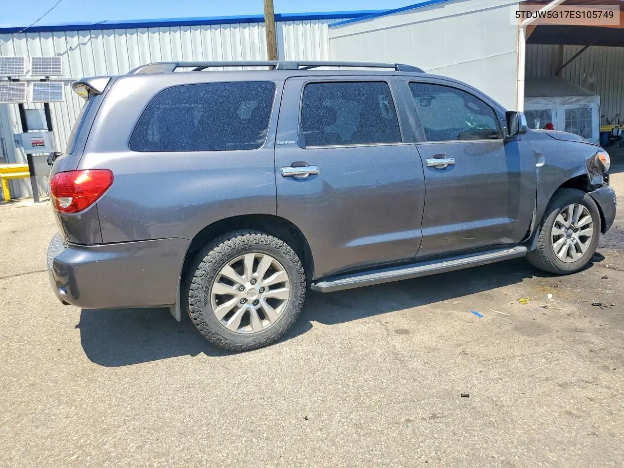 2014 Toyota Sequoia Limited VIN: 5TDJW5G17ES105749 Lot: 61134466