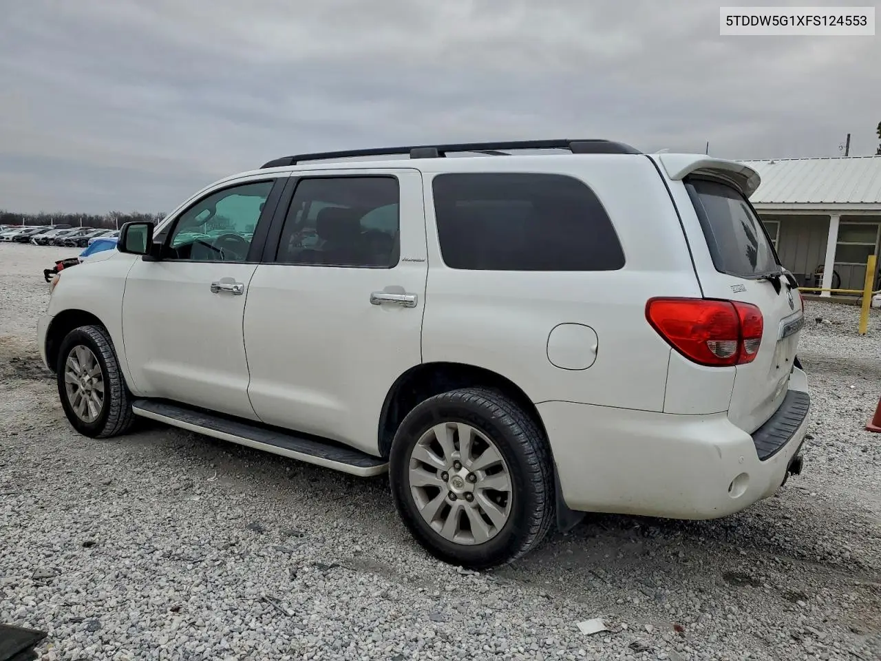5TDDW5G1XFS124553 2015 Toyota Sequoia Platinum