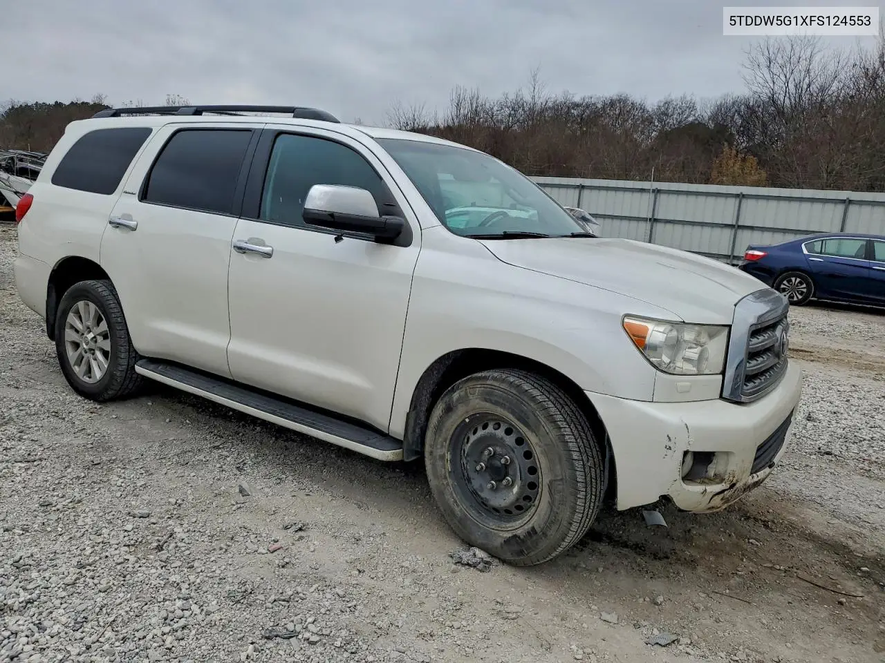 5TDDW5G1XFS124553 2015 Toyota Sequoia Platinum