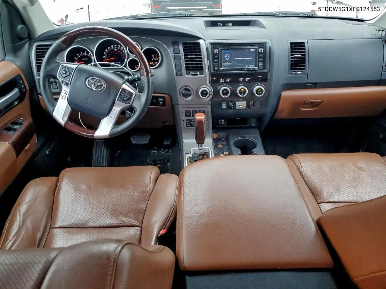 5TDDW5G1XFS124553 2015 Toyota Sequoia Platinum