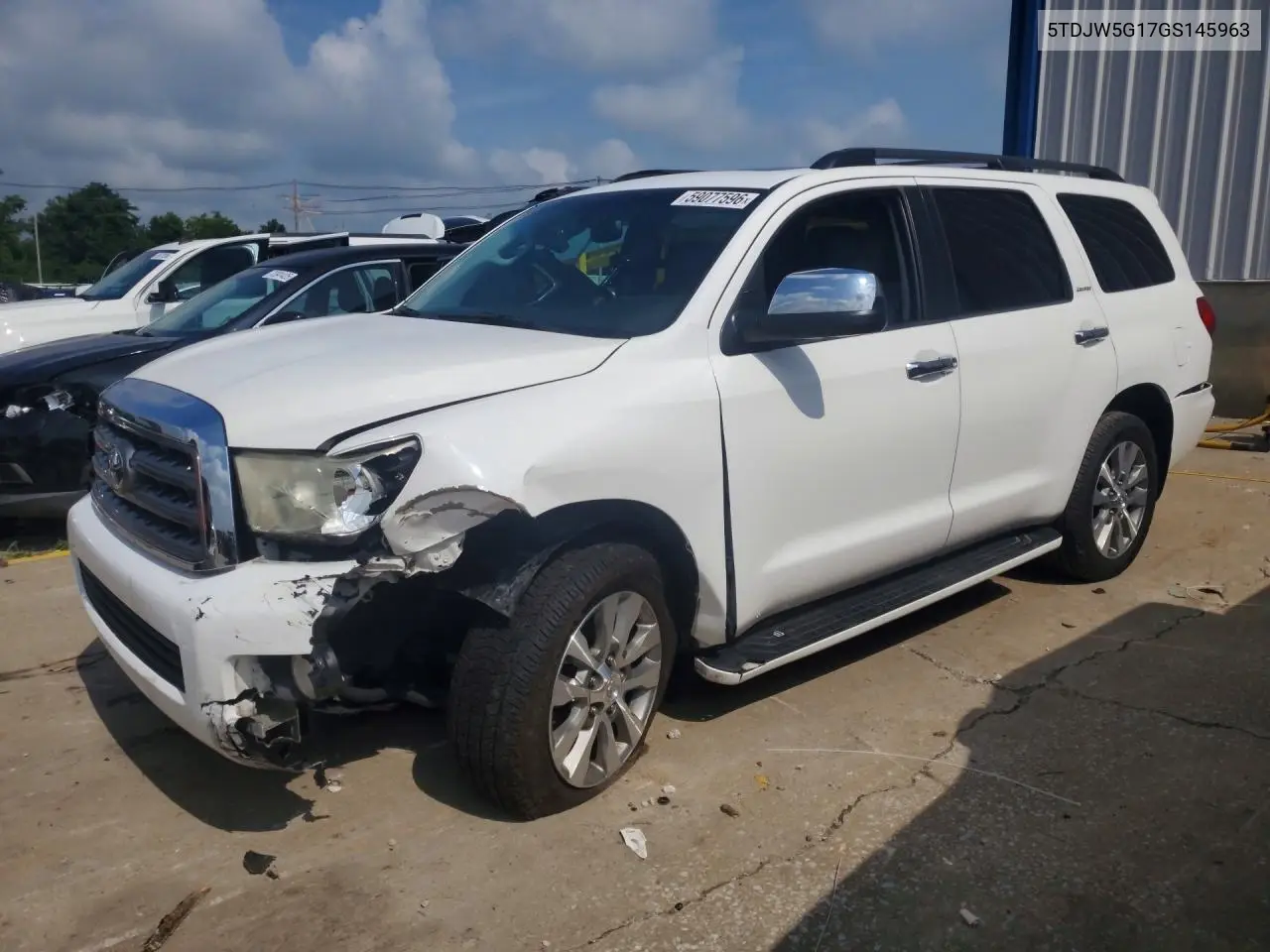 2016 Toyota Seqouia VIN: 5TDJW5G17GS145963 Lot: 59077596