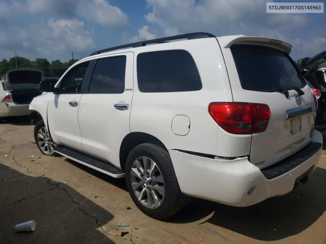 2016 Toyota Seqouia VIN: 5TDJW5G17GS145963 Lot: 59077596