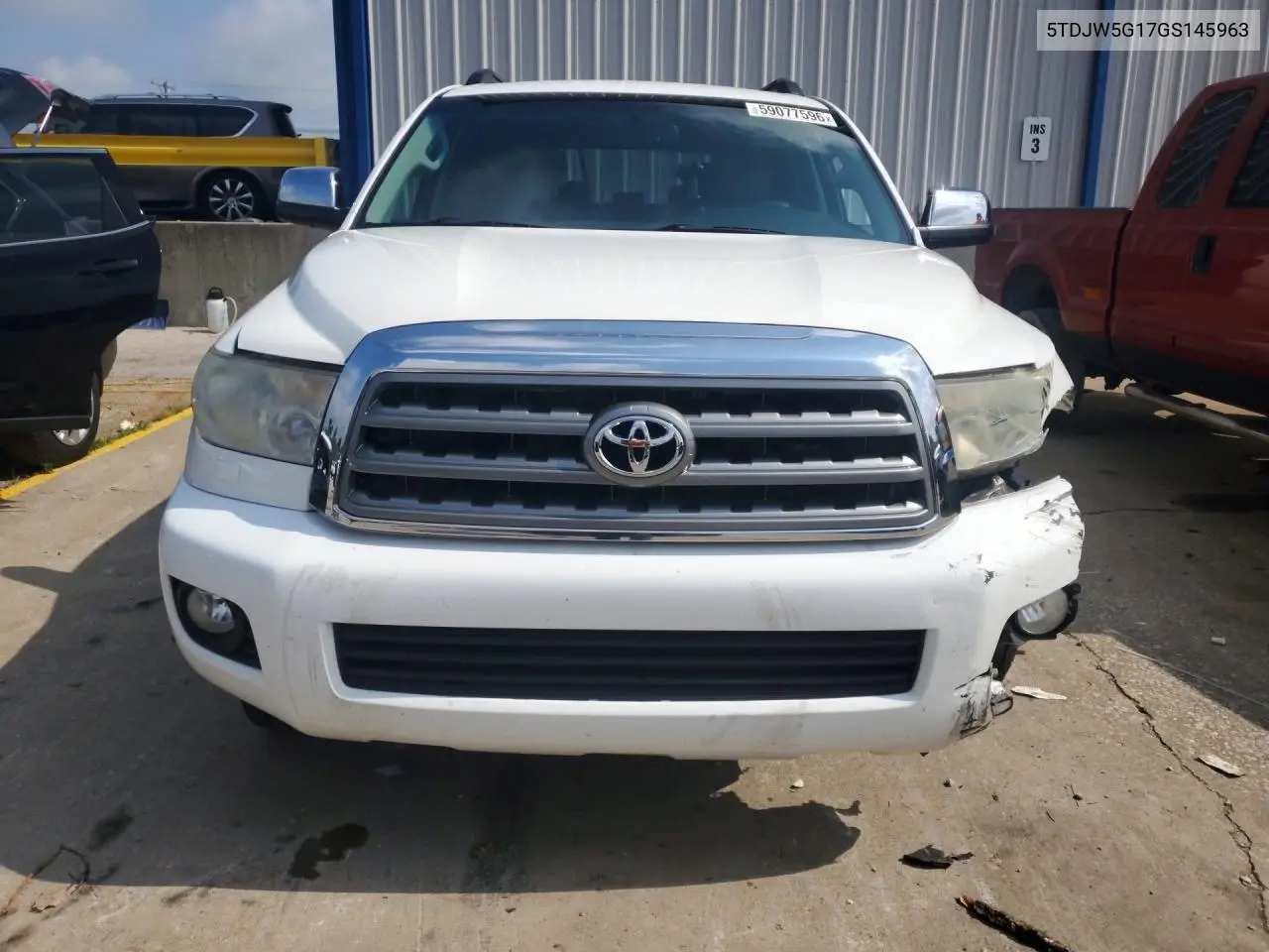 2016 Toyota Seqouia VIN: 5TDJW5G17GS145963 Lot: 59077596
