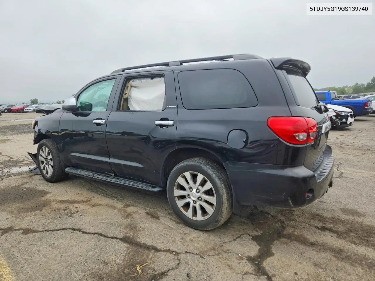 2016 Toyota Sequoia Limited VIN: 5TDJY5G19GS139740 Lot: 59958716
