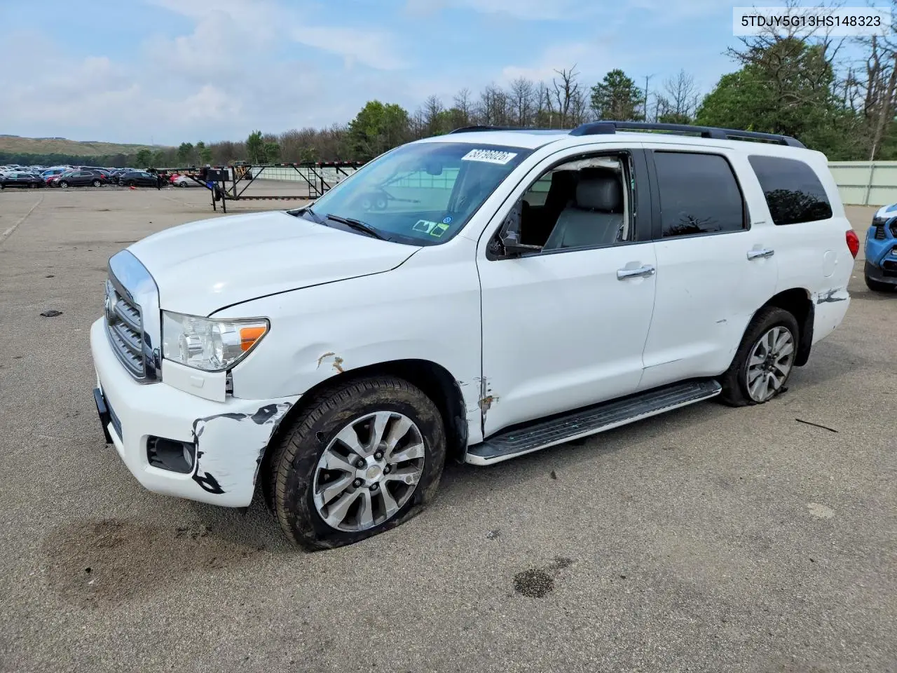 2017 Toyota Sequoia Limited VIN: 5TDJY5G13HS148323 Lot: 58796026