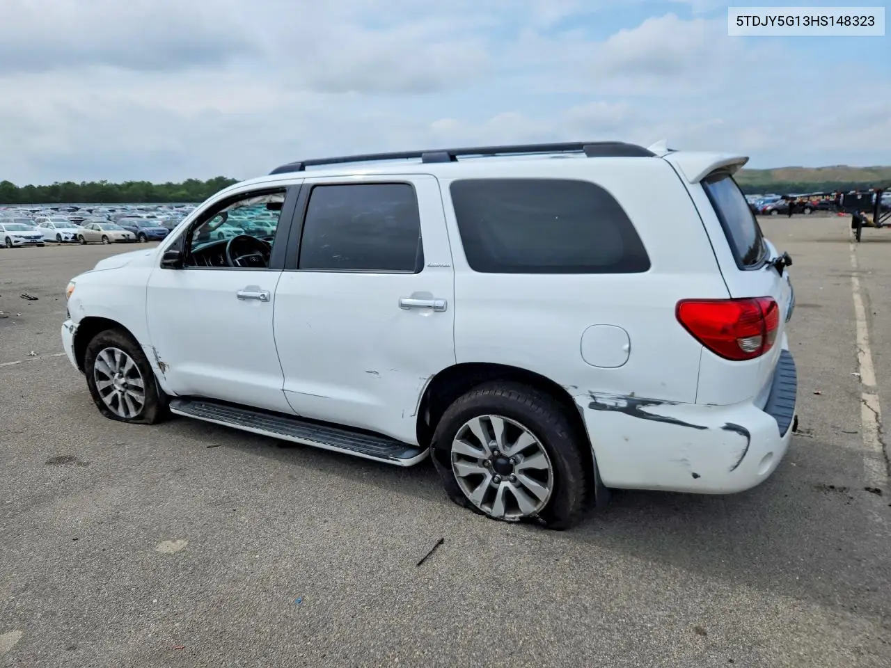 2017 Toyota Sequoia Limited VIN: 5TDJY5G13HS148323 Lot: 58796026