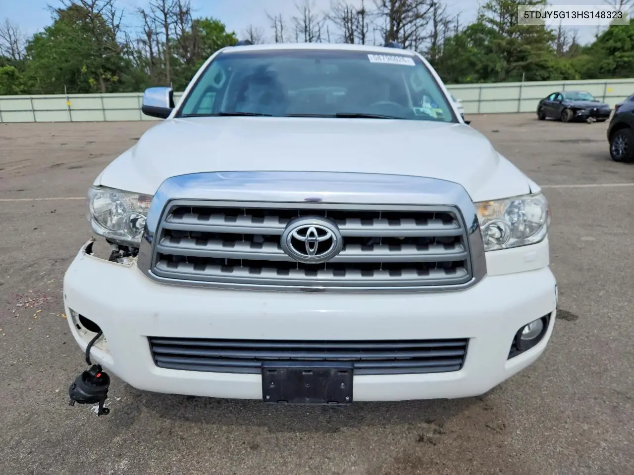 2017 Toyota Sequoia Limited VIN: 5TDJY5G13HS148323 Lot: 58796026