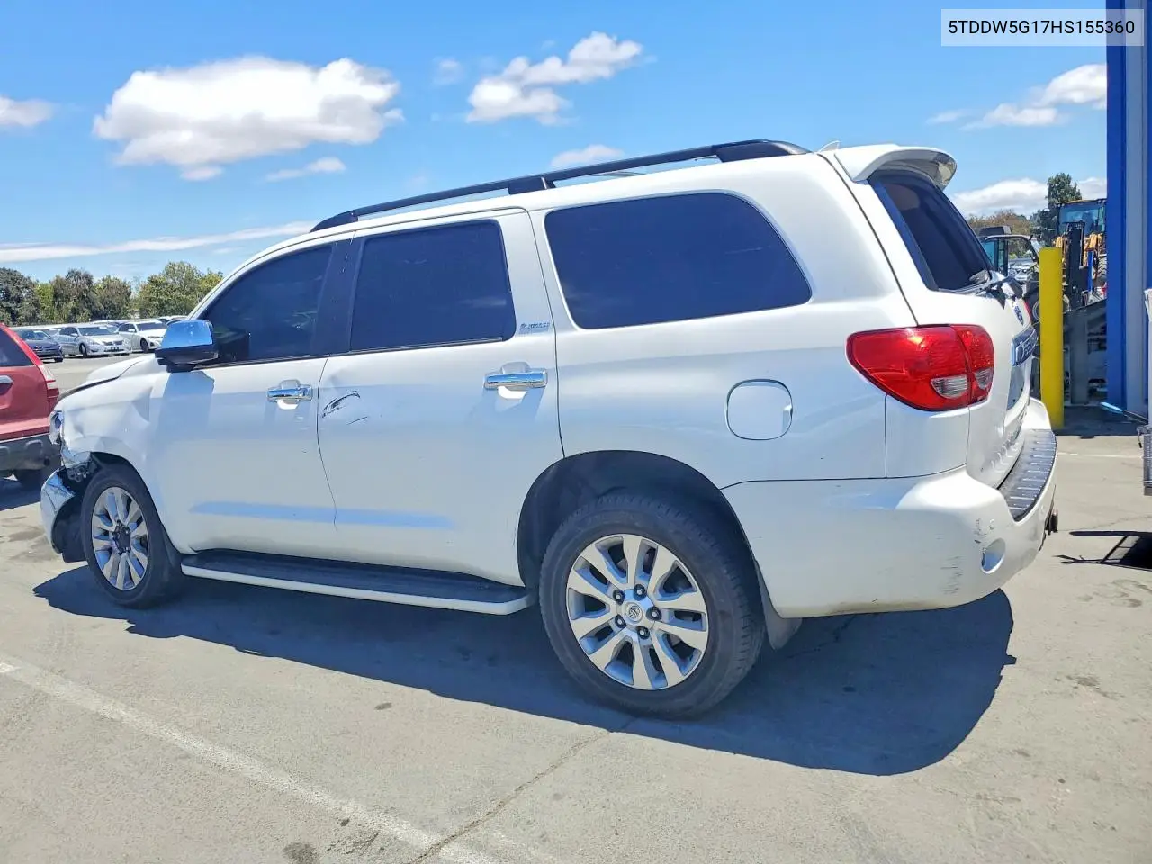2017 Toyota Sequoia Platinum VIN: 5TDDW5G17HS155360 Lot: 59017546