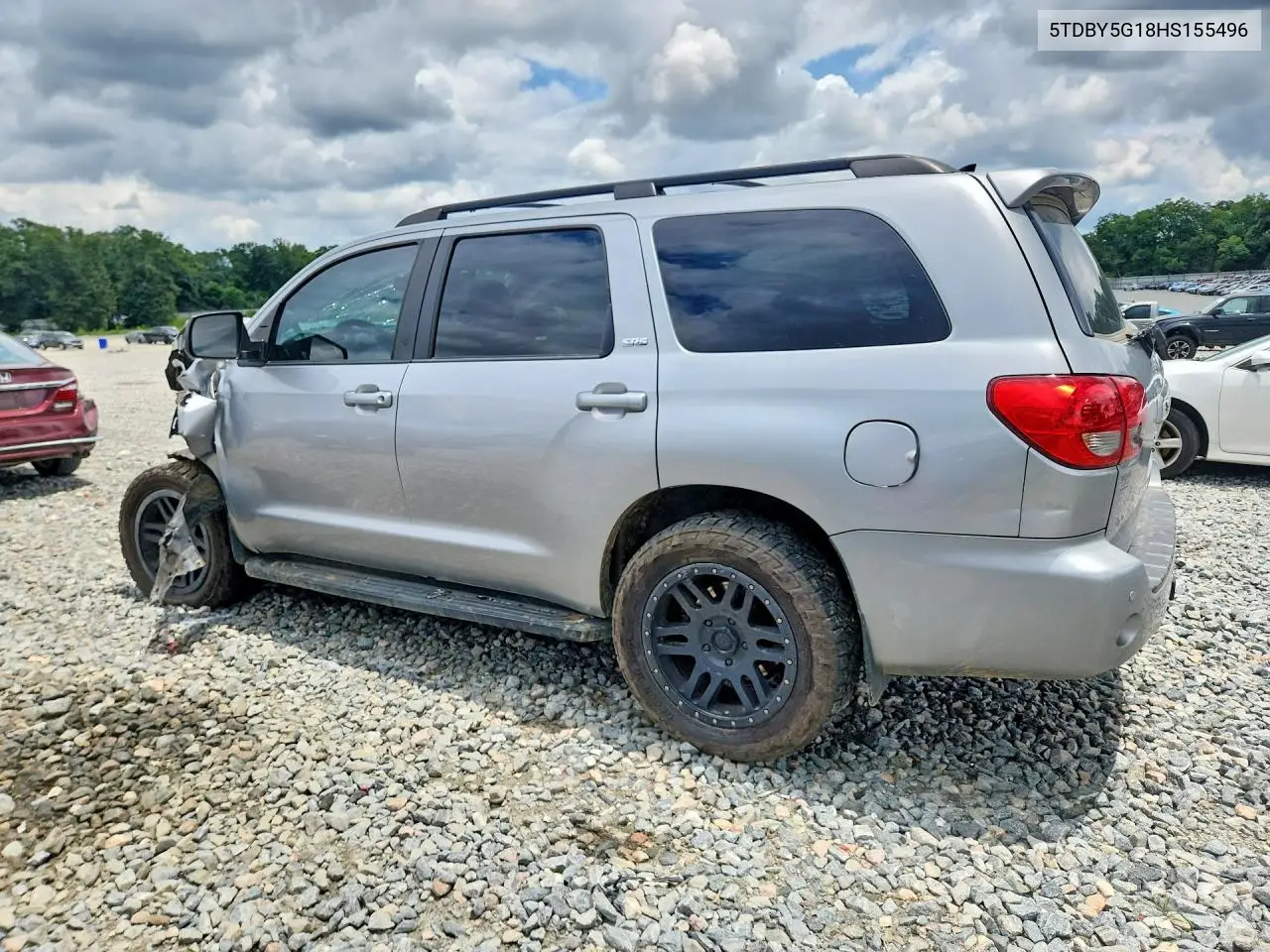 2017 Toyota Sequoia Sr5 VIN: 5TDBY5G18HS155496 Lot: 60839476