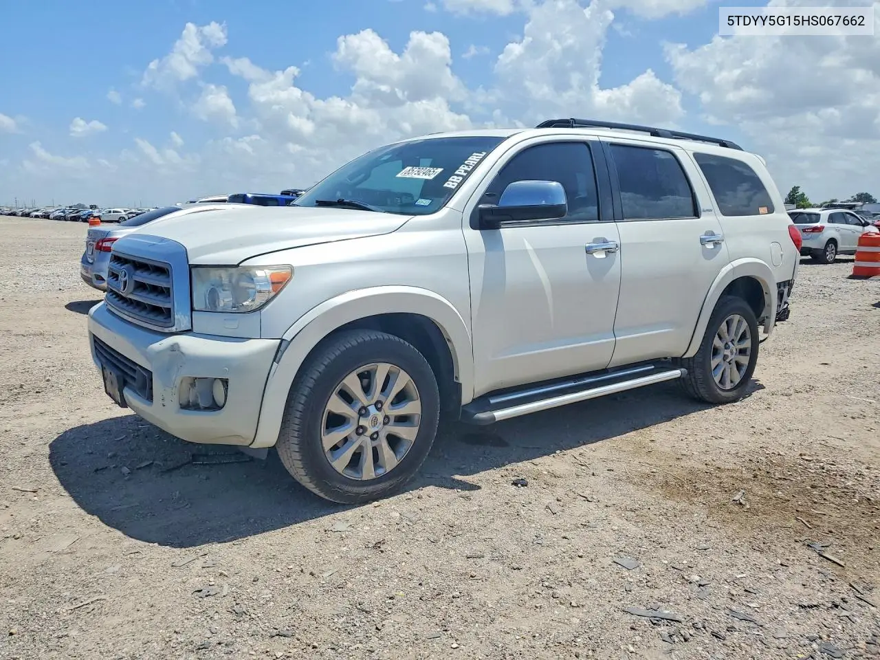 2017 Toyota Sequoia Platinum VIN: 5TDYY5G15HS067662 Lot: 85792465