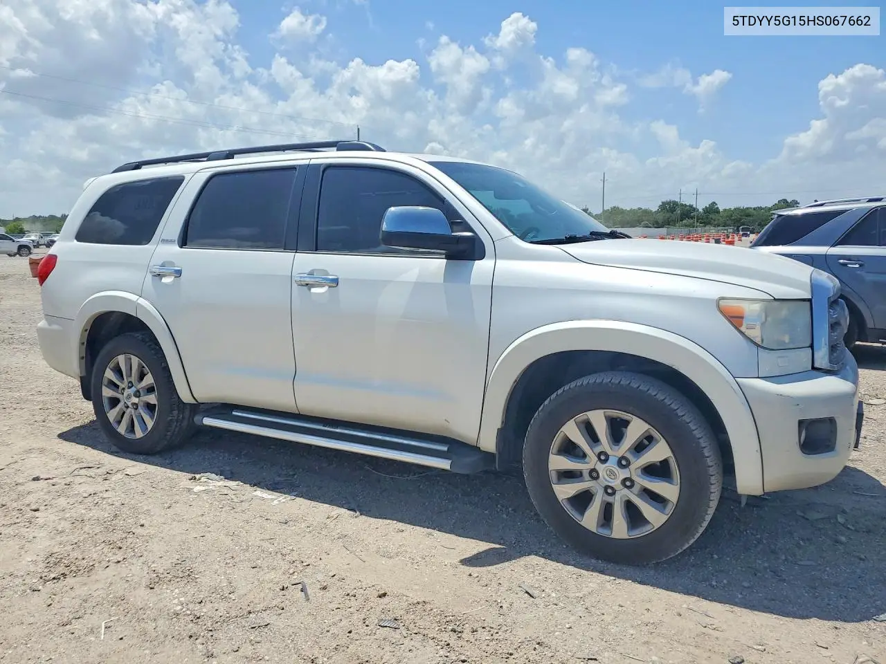 2017 Toyota Sequoia Platinum VIN: 5TDYY5G15HS067662 Lot: 85792465