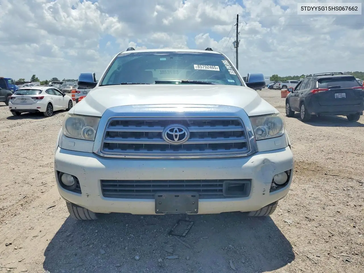2017 Toyota Sequoia Platinum VIN: 5TDYY5G15HS067662 Lot: 85792465