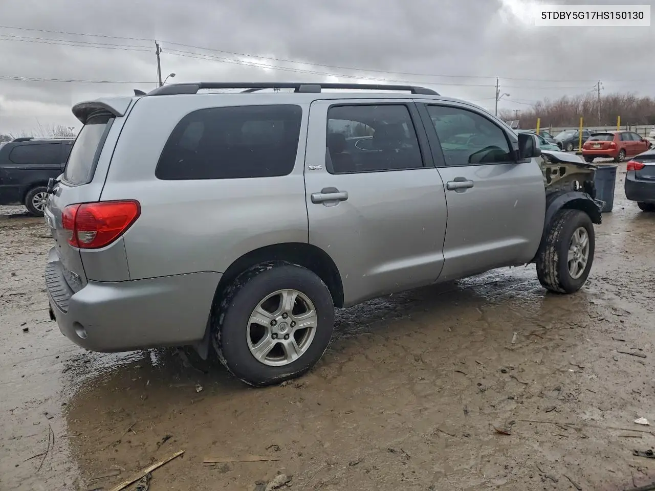5TDBY5G17HS150130 2017 Toyota Sequoia Sr5