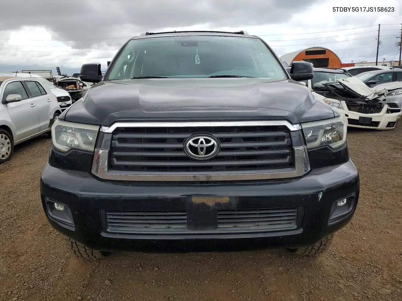 2018 Toyota Sequoia Sr5 VIN: 5TDBY5G17JS158623 Lot: 56705806