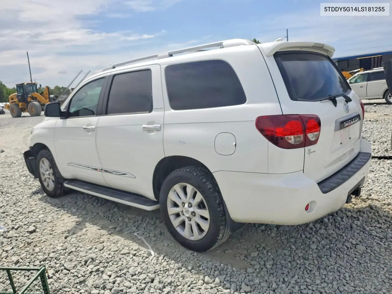 2020 Toyota Sequoia Platinum VIN: 5TDDY5G14LS181255 Lot: 58108996