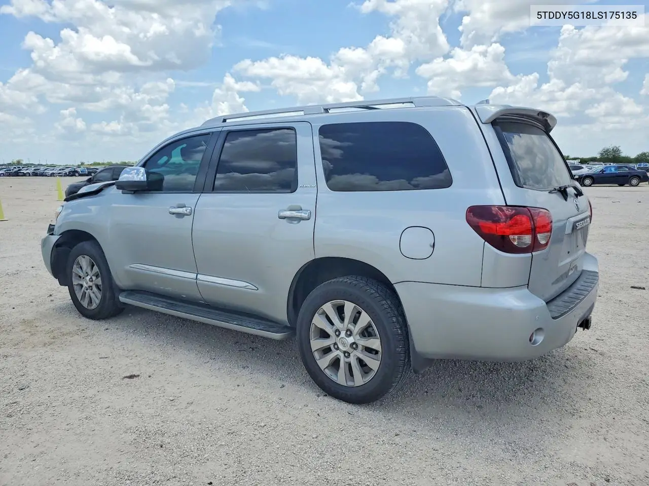 2020 Toyota Sequoia Platinum VIN: 5TDDY5G18LS175135 Lot: 60251976