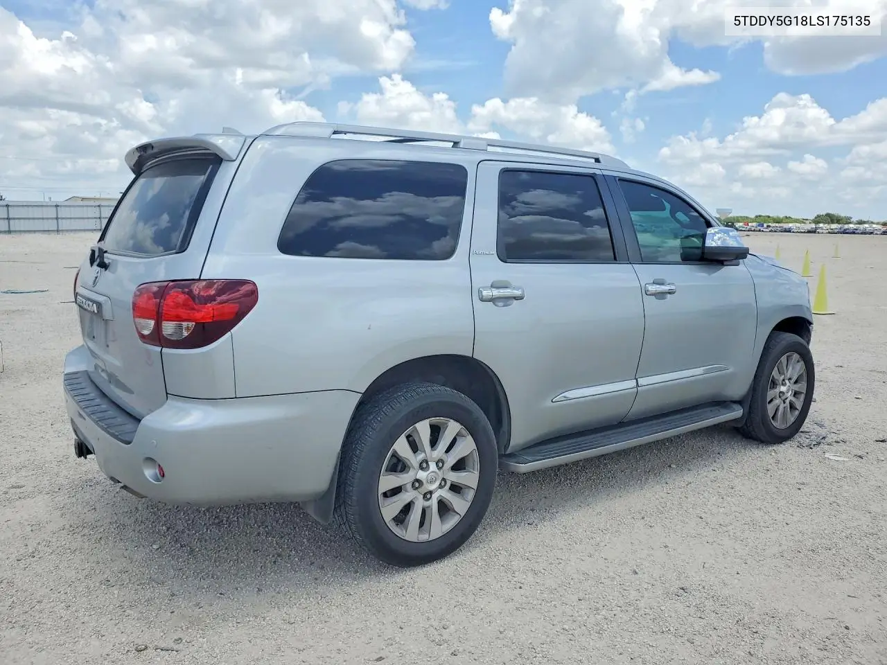 2020 Toyota Sequoia Platinum VIN: 5TDDY5G18LS175135 Lot: 60251976
