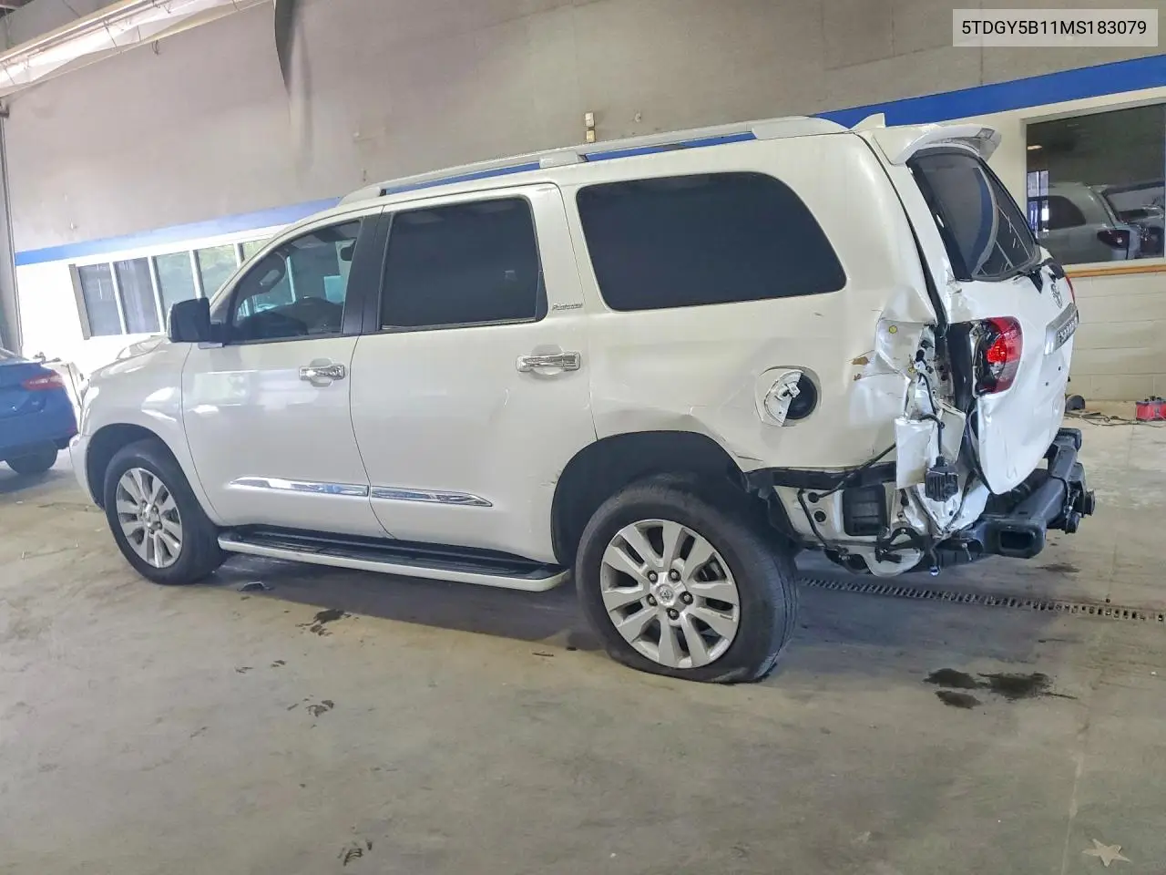 2021 Toyota Sequoia Platinum VIN: 5TDGY5B11MS183079 Lot: 59605726