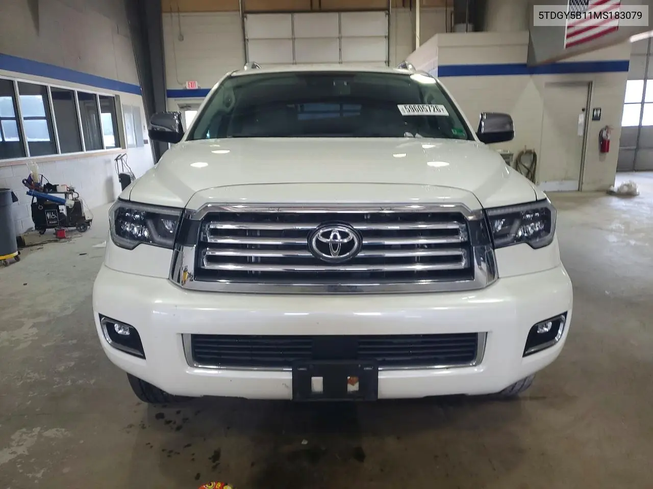 2021 Toyota Sequoia Platinum VIN: 5TDGY5B11MS183079 Lot: 59605726