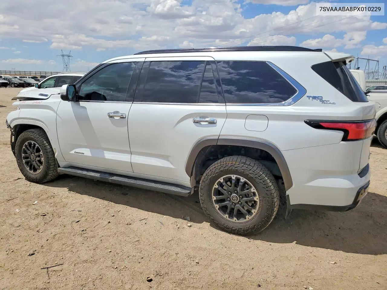 2023 Toyota Sequoia Limited VIN: 7SVAAABA8PX010229 Lot: 60947406