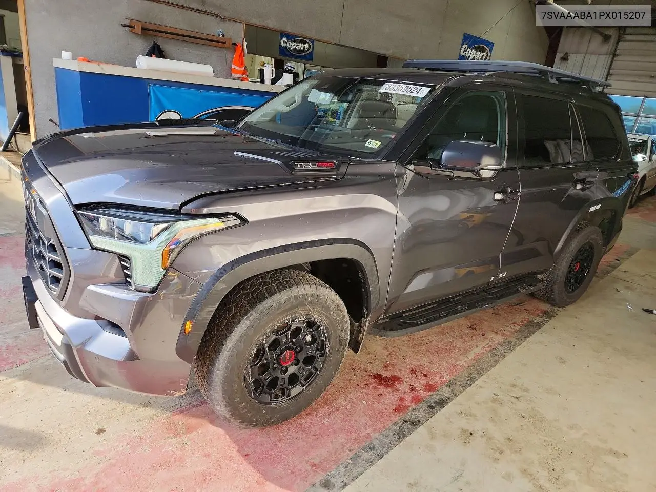 2023 Toyota Sequoia Trd Pro VIN: 7SVAAABA1PX015207 Lot: 83359524