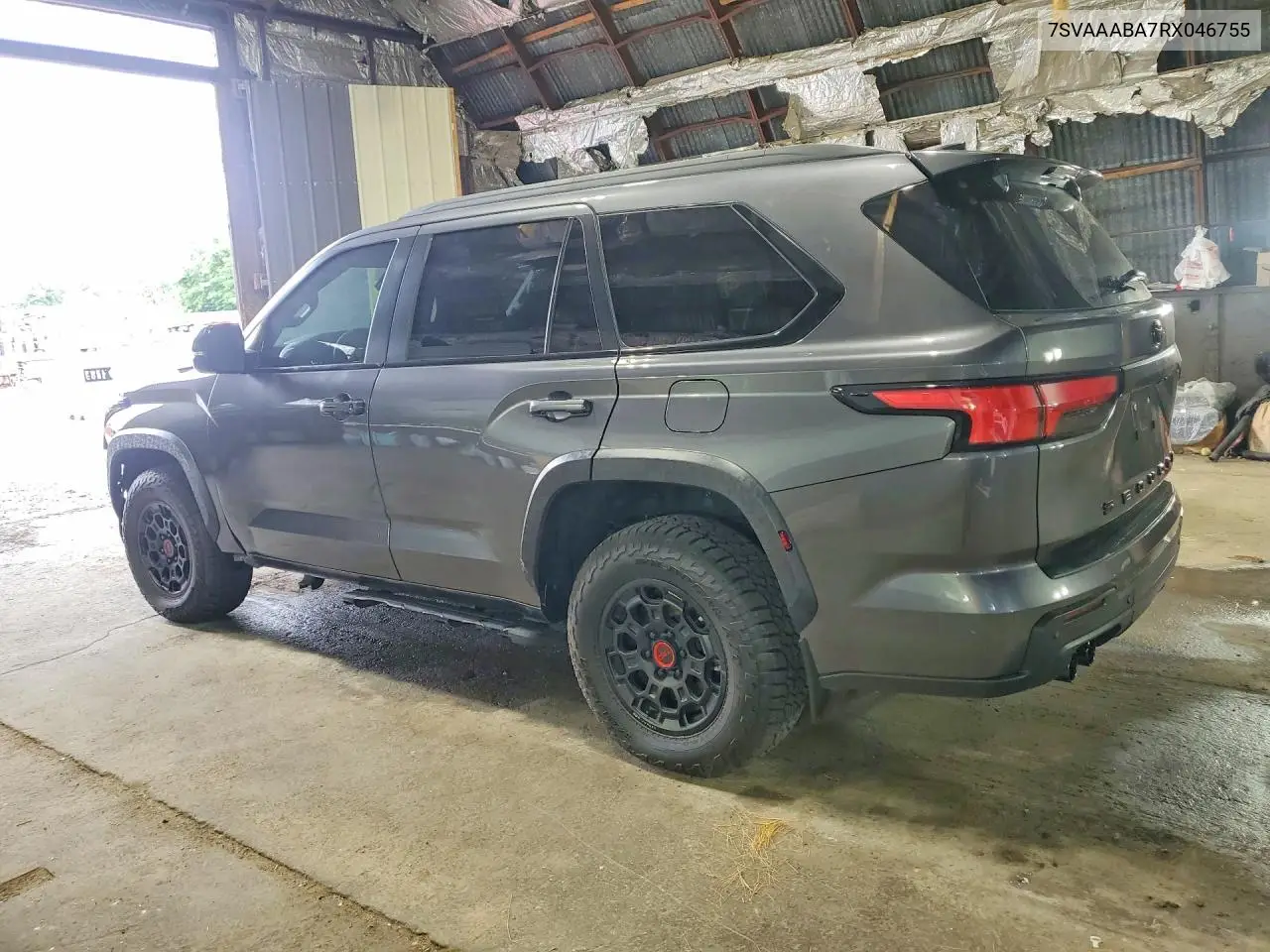 2024 Toyota Sequoia Trd Pro VIN: 7SVAAABA7RX046755 Lot: 58686626