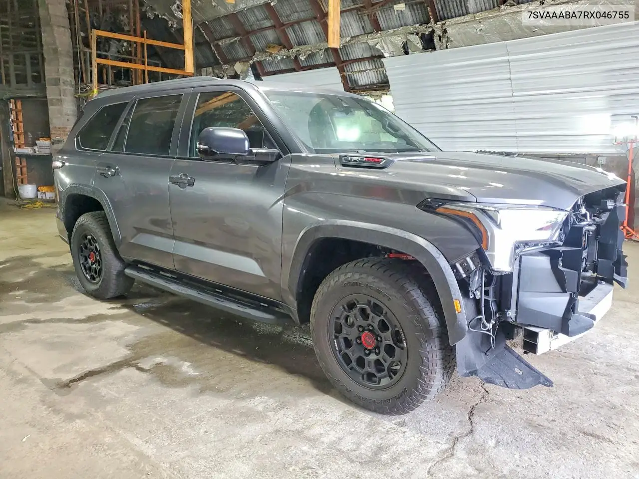 2024 Toyota Sequoia Trd Pro VIN: 7SVAAABA7RX046755 Lot: 58686626