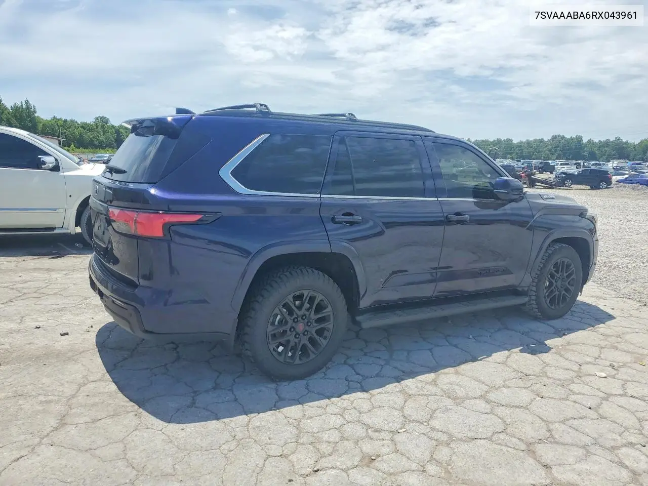 2024 Toyota Sequoia Sr5 VIN: 7SVAAABA6RX043961 Lot: 59098306