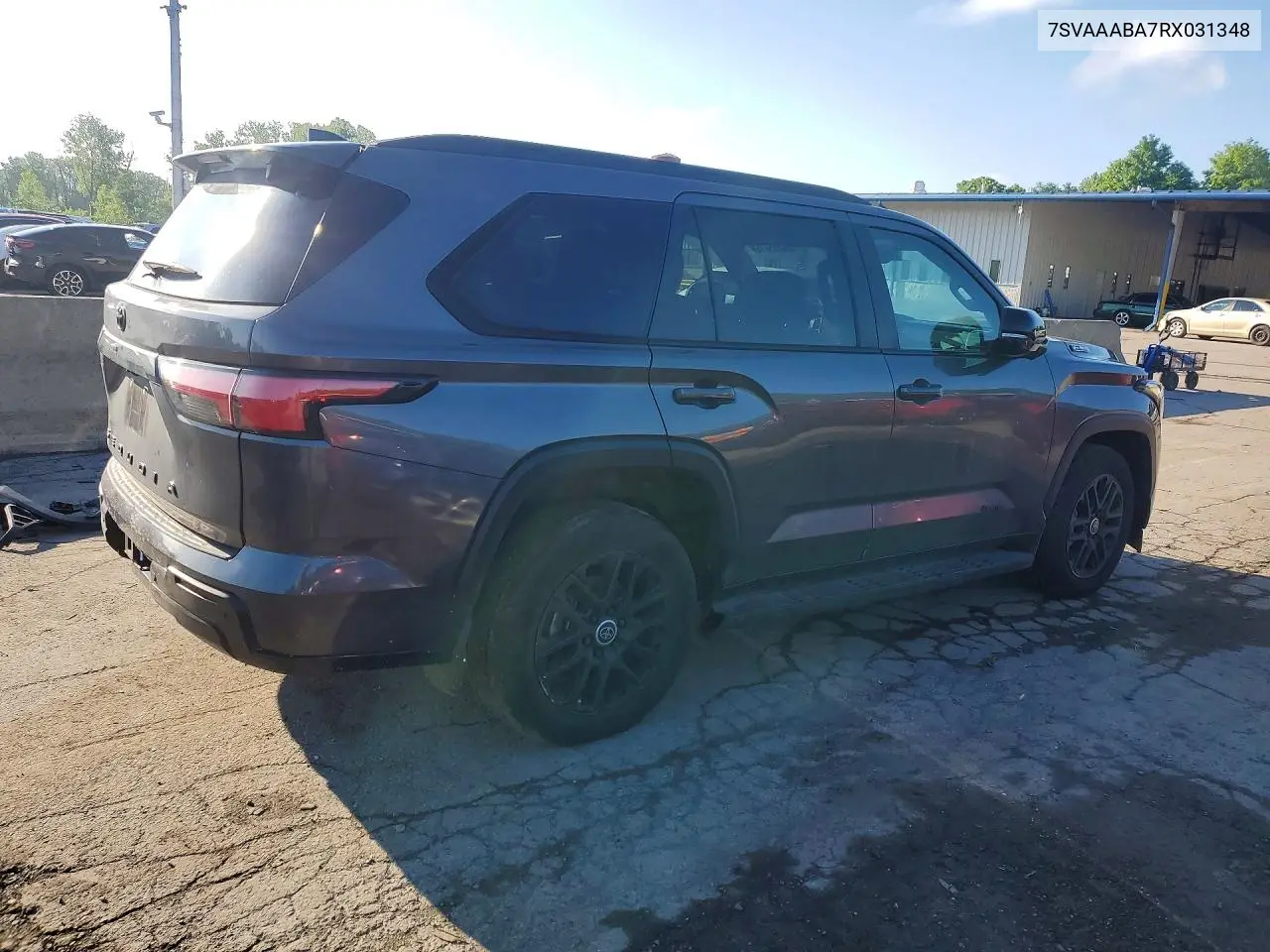 2024 Toyota Sequoia Limited VIN: 7SVAAABA7RX031348 Lot: 59265876