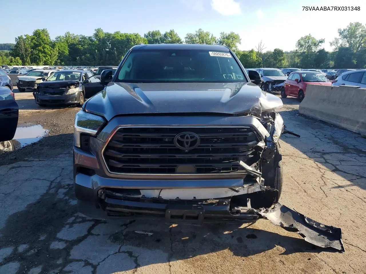 2024 Toyota Sequoia Limited VIN: 7SVAAABA7RX031348 Lot: 59265876