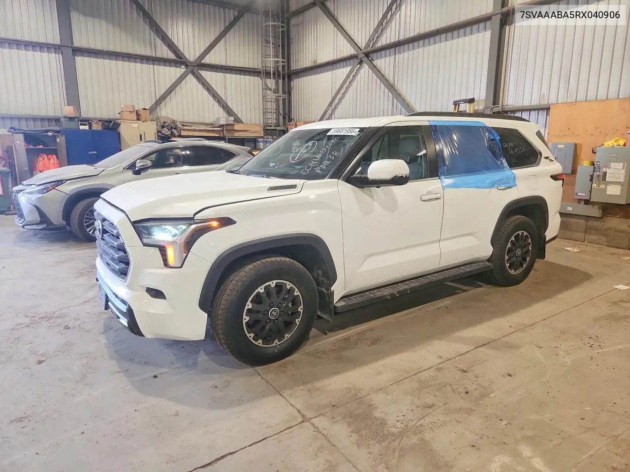 2024 Toyota Sequoia Sr5 VIN: 7SVAAABA5RX040906 Lot: 59681956
