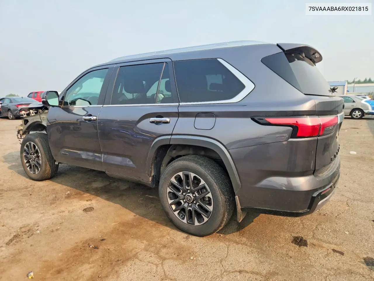 2024 Toyota Sequoia Limited VIN: 7SVAAABA6RX021815 Lot: 60796176