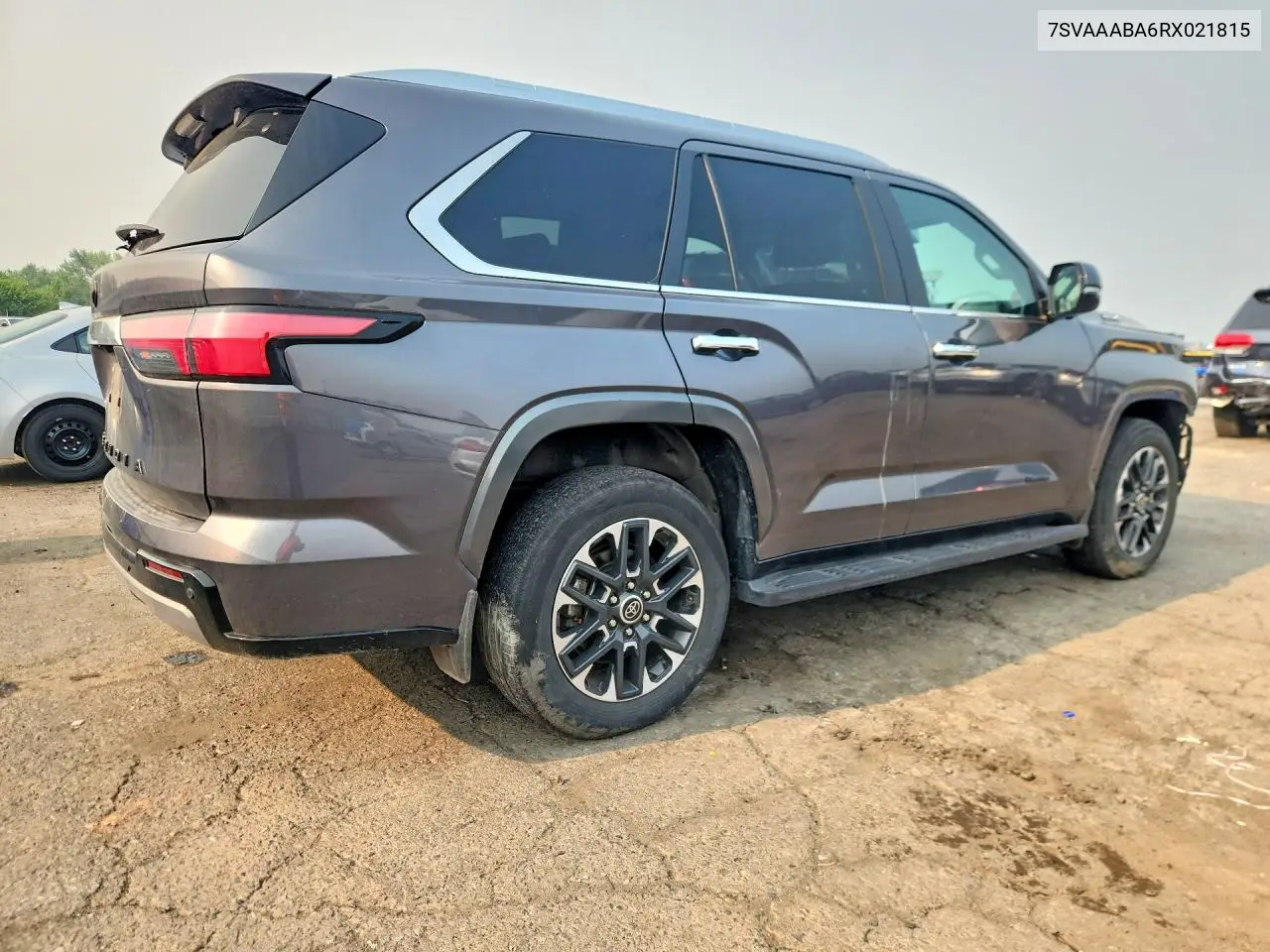 2024 Toyota Sequoia Limited VIN: 7SVAAABA6RX021815 Lot: 60796176