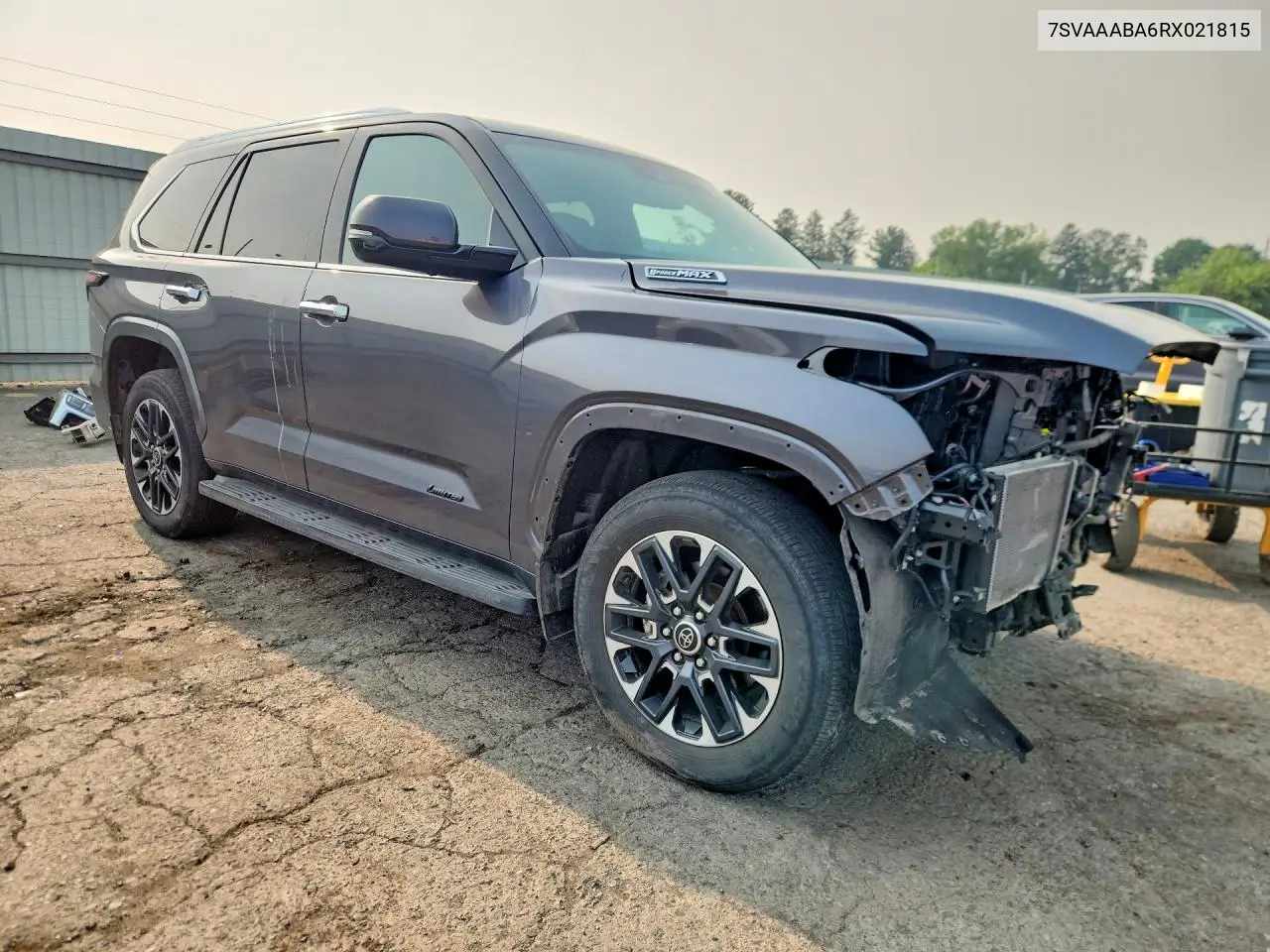 2024 Toyota Sequoia Limited VIN: 7SVAAABA6RX021815 Lot: 60796176
