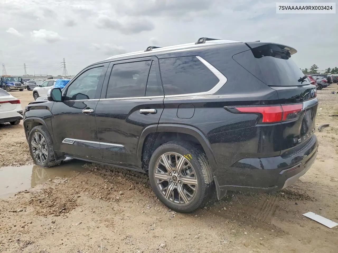 2024 Toyota Sequoia Capstone VIN: 7SVAAAAA9RX003424 Lot: 61178266