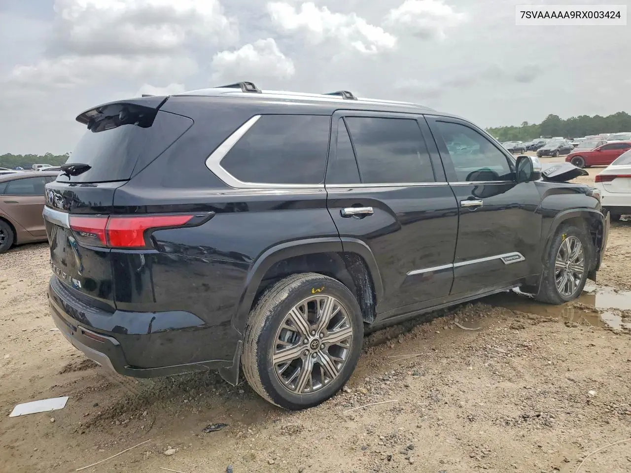 2024 Toyota Sequoia Capstone VIN: 7SVAAAAA9RX003424 Lot: 61178266