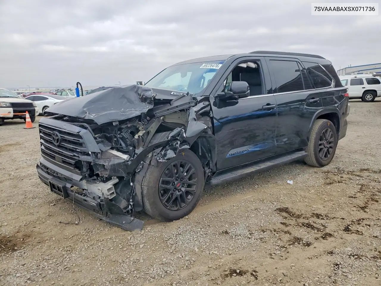 2025 Toyota Sequoia Sr5 VIN: 7SVAAABAXSX071736 Lot: 59226476