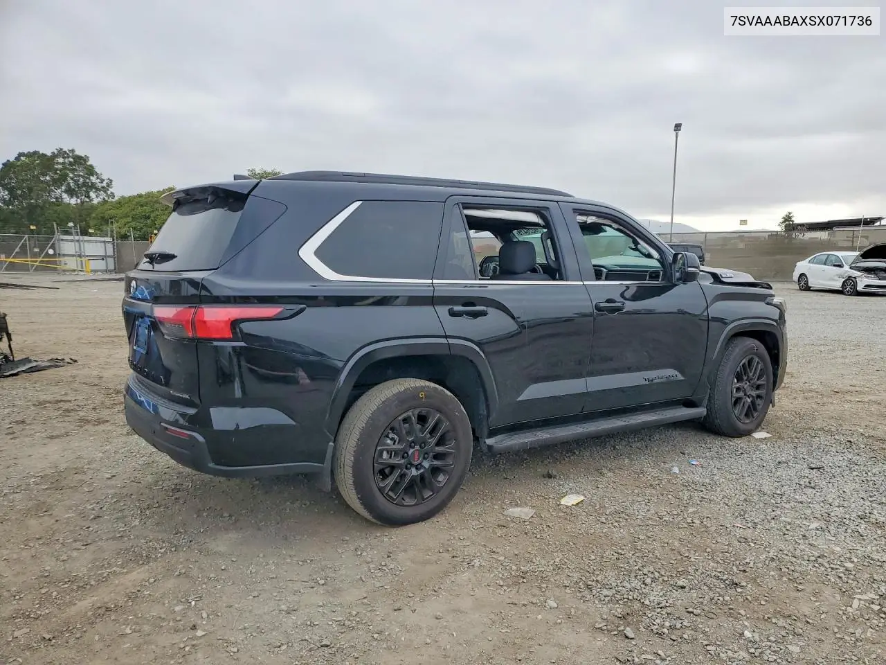 2025 Toyota Sequoia Sr5 VIN: 7SVAAABAXSX071736 Lot: 59226476