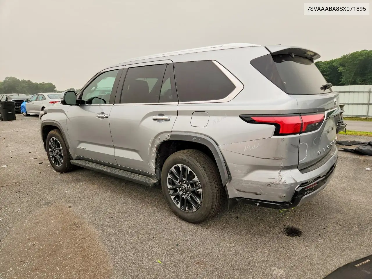 2025 Toyota Sequoia Limited VIN: 7SVAAABA8SX071895 Lot: 60013536