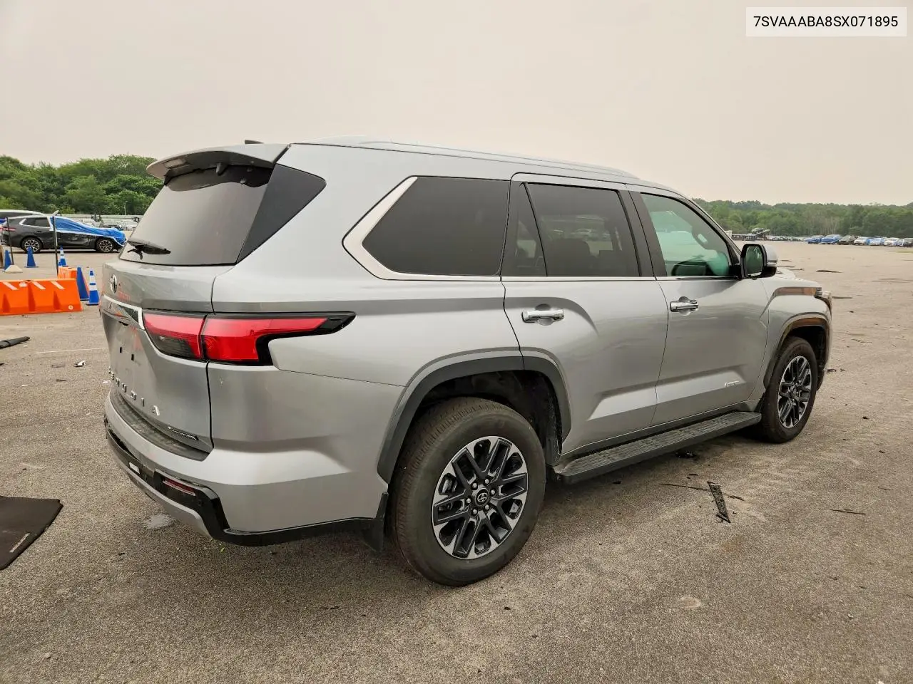 2025 Toyota Sequoia Limited VIN: 7SVAAABA8SX071895 Lot: 60013536