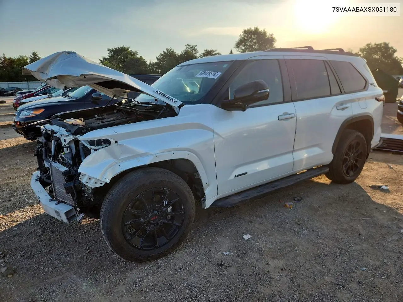2025 Toyota Sequoia Limited VIN: 7SVAAABAXSX051180 Lot: 60441346