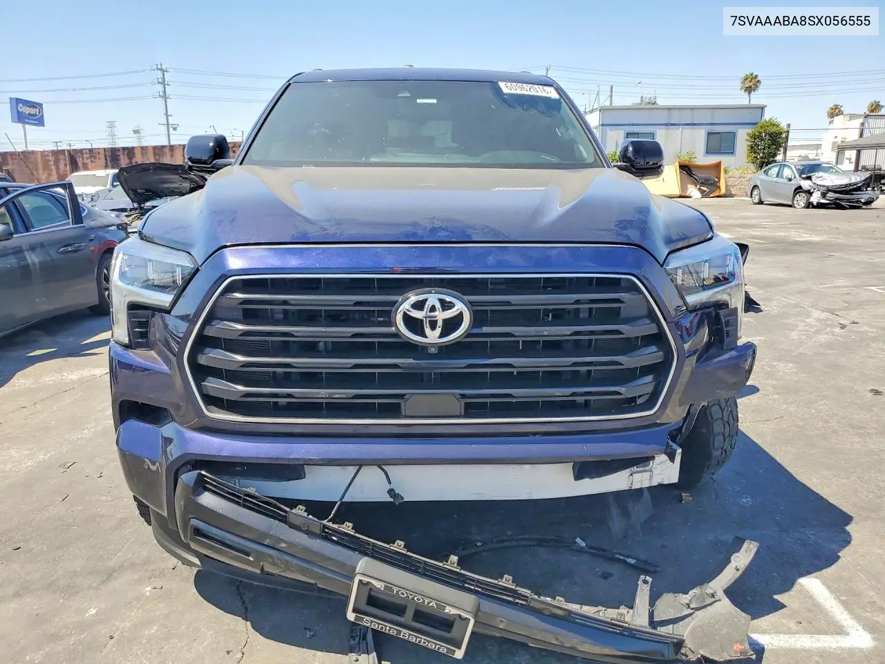 2025 Toyota Sequoia Sr5 VIN: 7SVAAABA8SX056555 Lot: 60962016